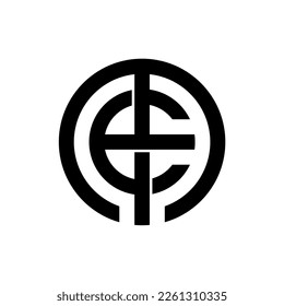 This is a combined circle M and E logo