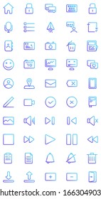 Este es un icono de diseño de comunicación que es el segundo, este icono de diseño es adecuado para hacer aplicaciones de sitios web con temas de comunicación