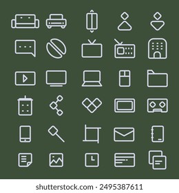 This is company icon pack, format eps 10