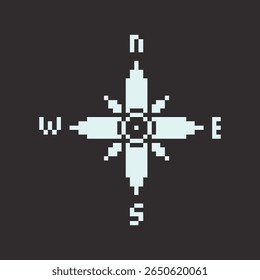 this is compass icon in pixel art with colorful color and this item good for presentations,stickers, icons, t shirt design,game asset,logo and your project.