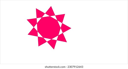 This is complex star that used background and textures