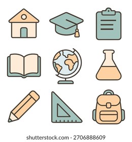 This comprehensive icon set offers a diverse range of professional graphics, including finance, technology, communication, and strategy symbols, perfect for enhancing business presentations, websites