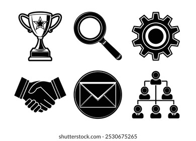 This comprehensive set merges Business and Corporate Icons with Reptile Vector Designs, featuring both professional office-themed illustrations and wildlife elements. 