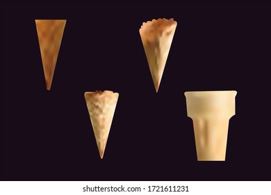 This is cone of Ice cream.