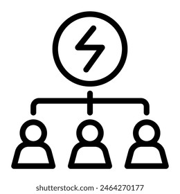 This Consumer icon is suitable for Eco friendly consumption, Ecology, and Renewable Energy