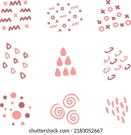 this contain a set of shapes icon in .eps format