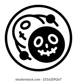 This Cookie icon is suitable for Halloween event.