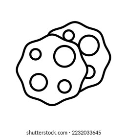 this is a cookies icon
icon with outline and pixel perfect style
this is one of the icons from the icon sets with Bakery theme