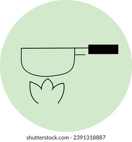 this is cooking icon design