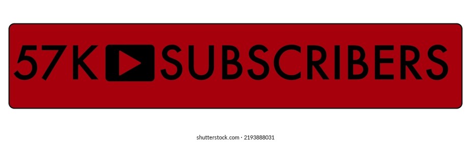 This a cool button with amount of subscribers