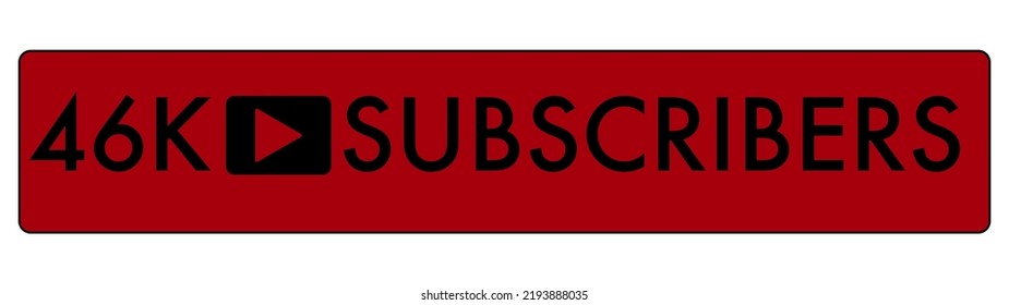 This a cool button with amount of subscribers