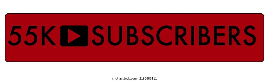 This a cool button with amount of subscribers