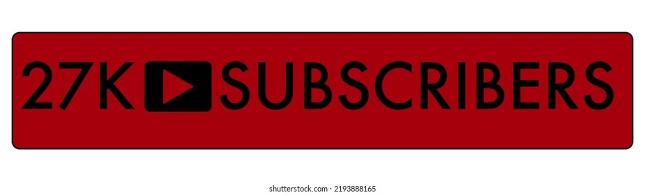This a cool button with amount of subscribers
