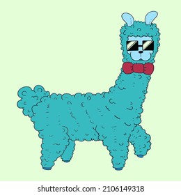 This is cool Llama using the Glass, download this artwork and choose the enhanced license for more usability