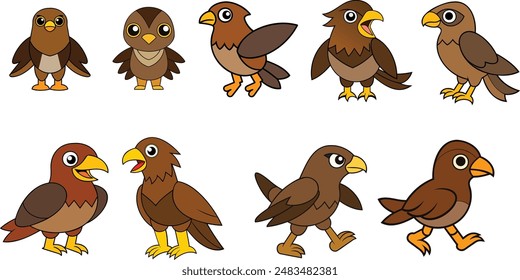 This is a Cooper Hawk design ,animal vector design  with high quality eps format 
