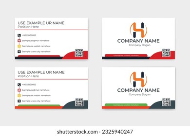 This is a Corporate Business Card Template, It is minimalist clean easy to be edited, All elements icons and logos are included as Vector icons set in one Illustrator file. 