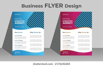 This is a corporate business flyer.this is new flyer template. this is creative business flyer design