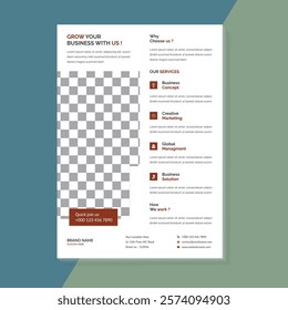 This is a corporate flyer Design Template suitable for all corporate businesses.