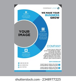 This Corporate flyer use for your business