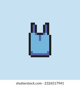 this is Costume icon in pixel art with simple color with blue background this item good for presentations,stickers, icons, t shirt design,game asset,logo and your project.
