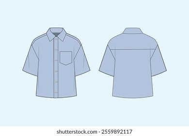 This could refer to a classic, staple shirt style suitable for a professional or office setting. Commonly, these shirts are well-fitted, made of breathable fabrics like cotton.