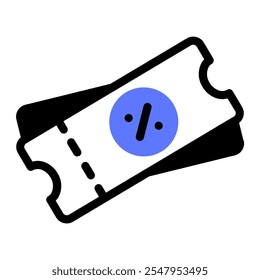 This Coupon icon is suitable for shopping, online shopping, etc.