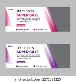 This is cover banner template design A cover photo is the larger photo at the top of your profile Like your profile picture, cover photos are public, which means anyone visiting 