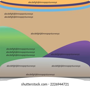 es una portada y un archivo vectorial.