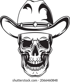 This Cowboy logo is part of the Cowboy, Western, Southern, Wild West, Skull collections