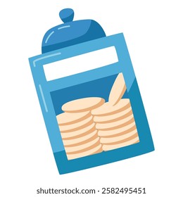 This Cracker illustration is for Indonesian food or Indonesia event etc