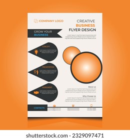 This is a Creative Business Flyer Template