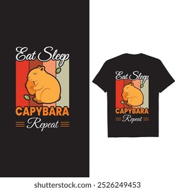 This Creative Capybara T-shirt 50+ Bundle POD Print all animal dog, cat, horse, raccoon any animal design stands out because of its versatility. 