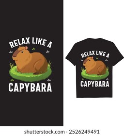 This Creative Capybara T-shirt 50+ Bundle POD Print all animal dog, cat, horse, raccoon any animal design stands out because of its versatility. 