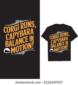 Esta T-shirt Capybara Criativa 50+ Bundle POD Imprimir todos os animais cão, gato, cavalo, guaxinim qualquer design de animal destaca-se por causa de sua versatilidade. 