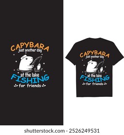 Esta T-shirt Capybara Criativa 50+ Bundle POD Imprimir todos os animais cão, gato, cavalo, guaxinim qualquer design de animal destaca-se por causa de sua versatilidade. 