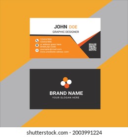 This is creative corporate business card template