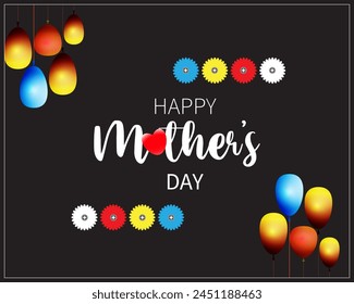 This is a creative and Eye-catching Happy Mothers Day Card Design. You can use it very easily. Mothers love is expected for all. But Moms life is always struggling. 

So, we all should respect MOM