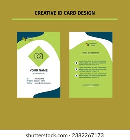 This is creative id card design for you. I am waiting for your good review. Thanks for watching