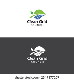 Este es un logo creativo sobre la energía solar.