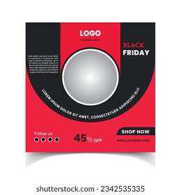 This creative social media post design will make your social media appearance more attractive to the audience.