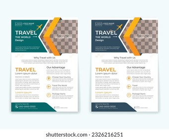 This is Creative Travel Flyer Template Design. It’s very easy to edit and if you want you can easily use it for your business promotion