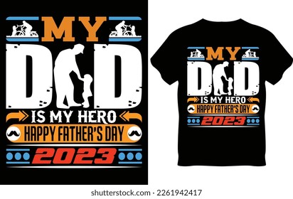 This is creative and unique copyright free Father Day T shirt design