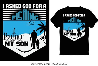 This is a Creative and Unique Copyright free Fishing T-Shirt Design