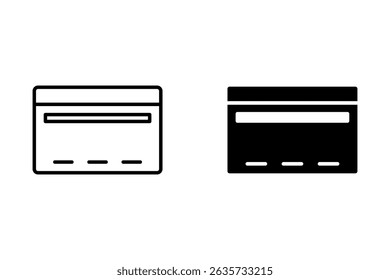 Dieses Kreditkartensymbol eignet sich für freiberuflich tätigen digitalen Nomaden. Vektorsymbol einzeln auf weißem Hintergrund