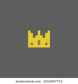 this is crown in pixel art,this item good for presentations,stickers, icons, t shirt design,game asset,logo and your project.