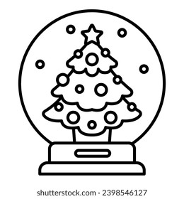 This Crystal Snowball icon is suitable for The Birth of Jesus or Christmas, Religion, Christian, etc.