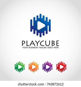 This is a Cube logo used for many purposes.