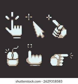 this is cursor icon in pixel art ,this item good for presentations,stickers, icons, t shirt design,game asset,logo and your project.	