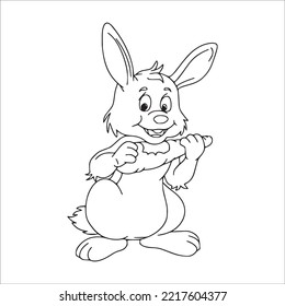 this is a cute and beautiful Carrot line art images, Carrot outline drawing, Carrot vector art and illustrations art and Carrot coloring book pages