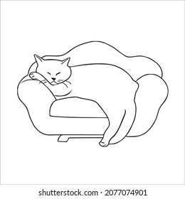 this is a cute and beautiful cat images line art ,outline drawing,vector art and illustrations art